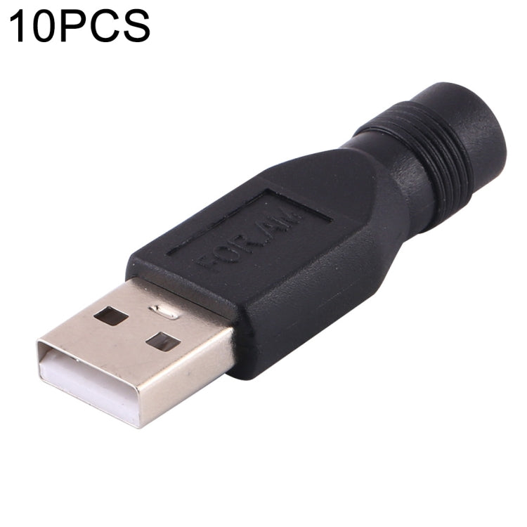 USB 2.0 DC Power Plug Connector Set of 10 Pieces