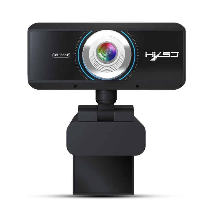 Adjustable 180 Degree HD Manual Focus Video Webcam with Microphone