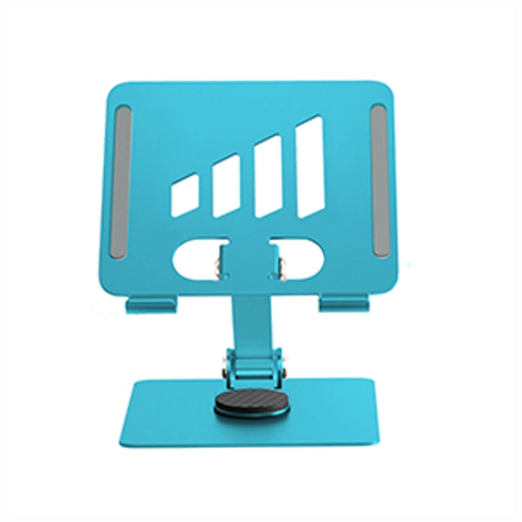 L-14 Foldable Aluminum Alloy Laptop/Tablet Stand with 360-Degree Rotation (Green)