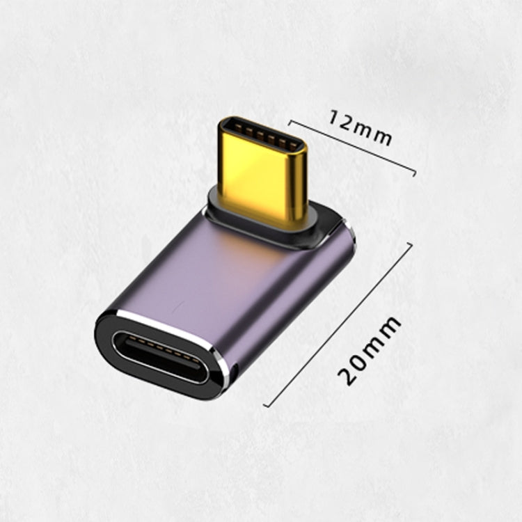 240W USB-C Vertical Angle Adapter with LED Light and Thunderbolt 3 Compatibility