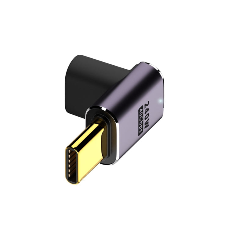 240W USB-C/Type-C Female to USB-C/Type-C Male Adapter for High-Speed Data Transfer