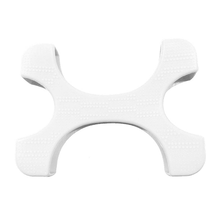 X Type 2.5 inch Shockproof Silicone Case for 2TB-4TB Portable Hard Drives (White)