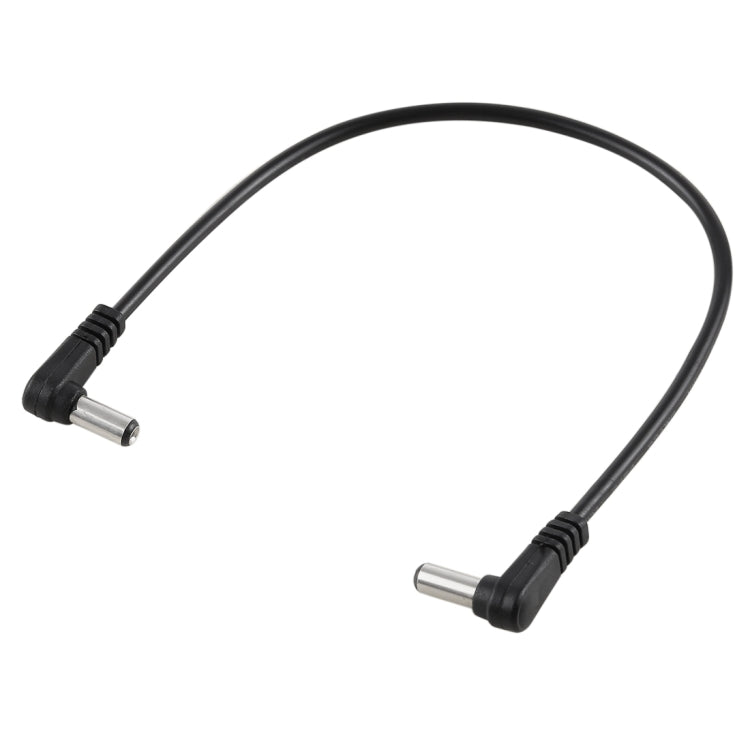 30cm 5A 5.5 x 2.1mm Elbow Male to Male DC Power Plug Cable
