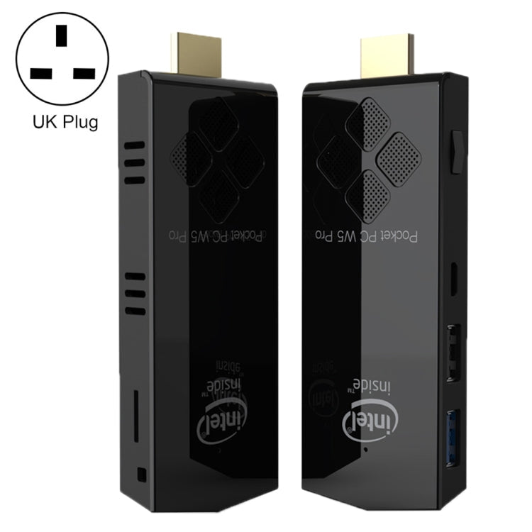 W5 PRO Windows 10 System Mini PC with Built-in Cooling Fan