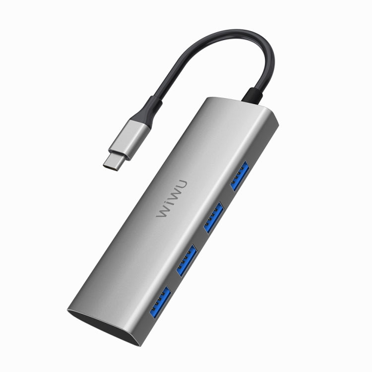 WIWU A440 4-In-1 Type-C/USB-C Multifunctional Hub Adapter