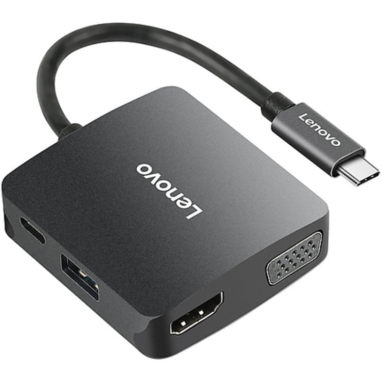 Lenovo C06 6 In 1 Type-C Docking Station with HDMI / VGA and USB 3.0 Ports