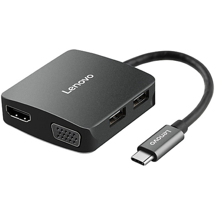 Lenovo C06 6 In 1 Type-C Docking Station with HDMI / VGA and USB 3.0 Ports