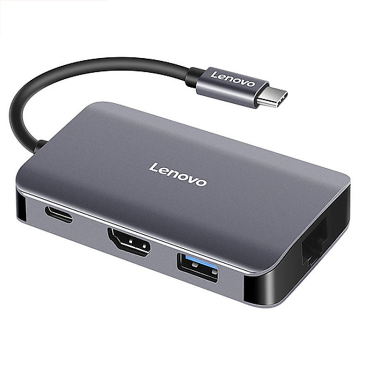 Lenovo F1-C08 8-In-1 Type-C / USB-C to HDMI Multi-function Converter Hub