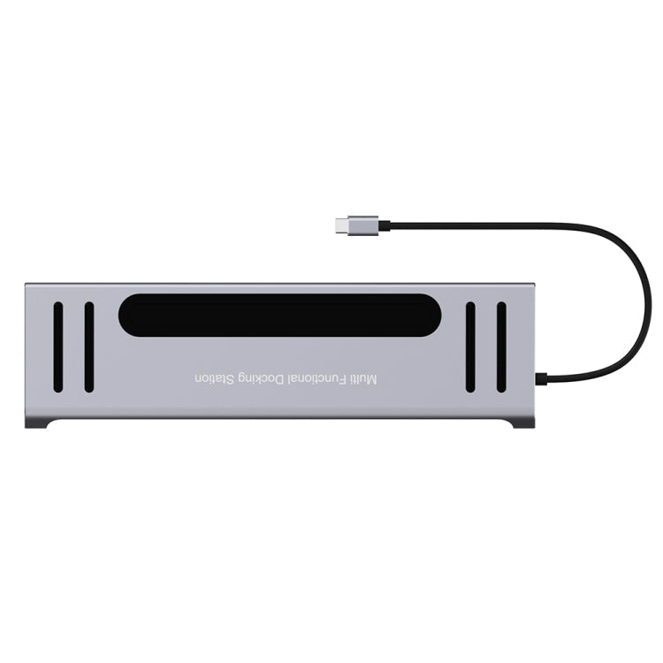 12-in-1 USB-C Multifunctional HUB Converter Docking Station with 4K HDMI, RJ45, and PD Charging for Seamless Connectivity
