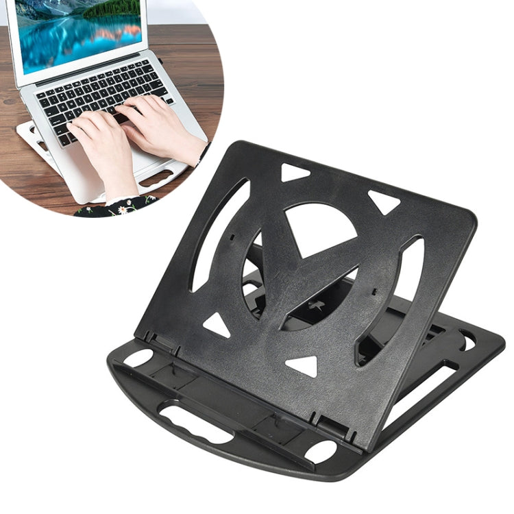 Black Standard Version Laptop Holder for Enhanced Heat Dissipation