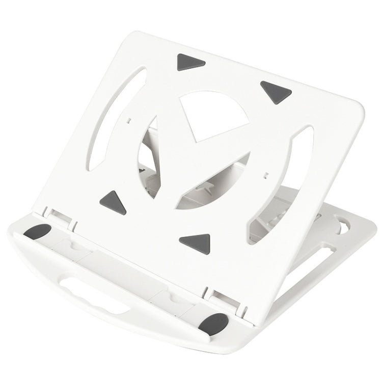 Laptop Holder with Enhanced Heat Dissipation, Standard Version (White)