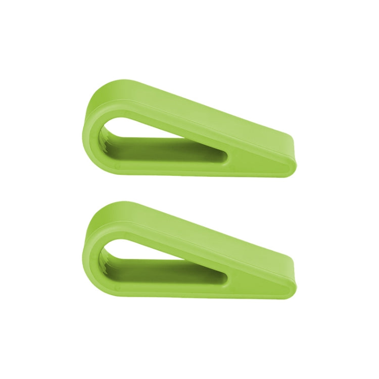Adjustable Height Laptop Stand with Enhanced Heat Dissipation (Green, Set of 2)