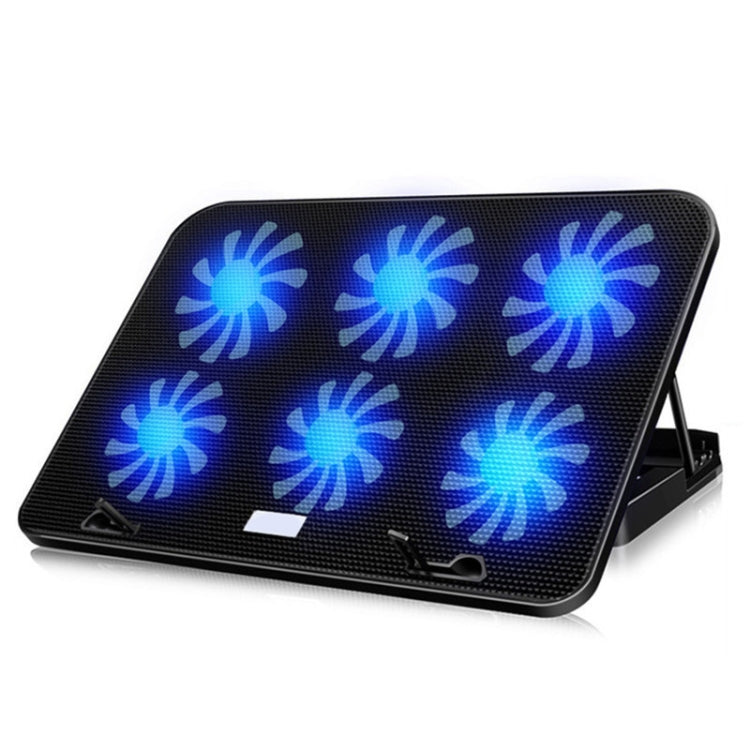 ICE COOREL Six-Fan Notebook Cooling Base