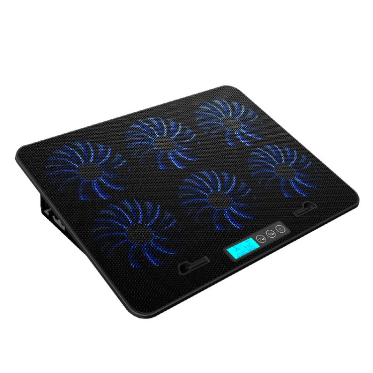 ICE COOREL Flagship Laptop Cooling Rack with Silent Six-fan Speed Control