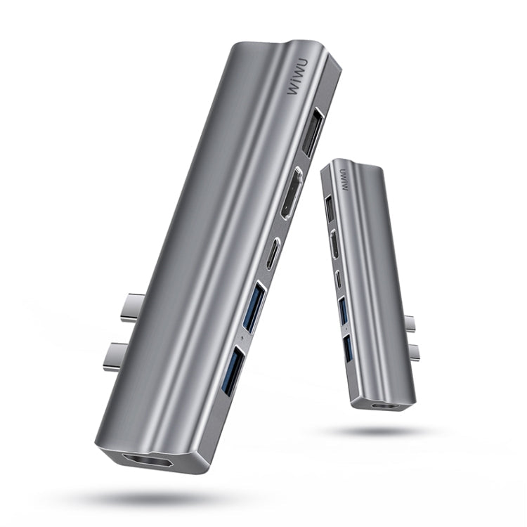WIWU T9 7 In 1 Type-C / USB-C Multifunctional Extension HUB Adapter