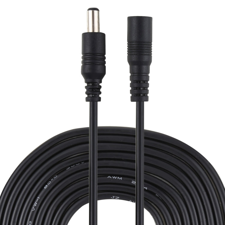 2-Meter Long 22AWG Female to Male DC Power Supply Extension Cable for Laptops