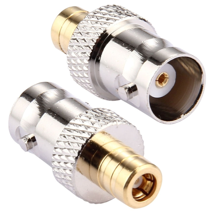 2-Piece BNC Female to SMB Female Connector Set