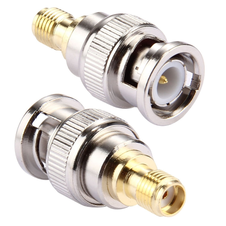 BNC Male to SMA Female Connector Set of 2
