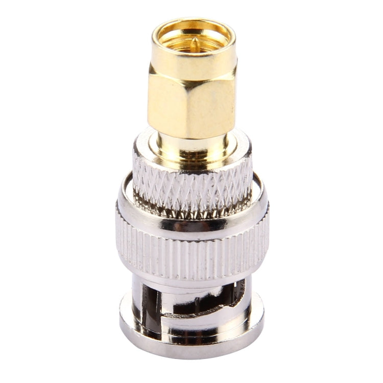 2 Piece BNC Male to SMA Male Connector
