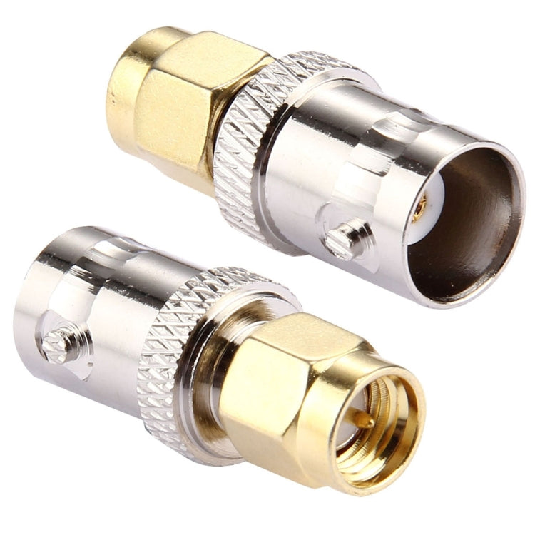 2 Pieces of BNC Female to SMA Male Connectors