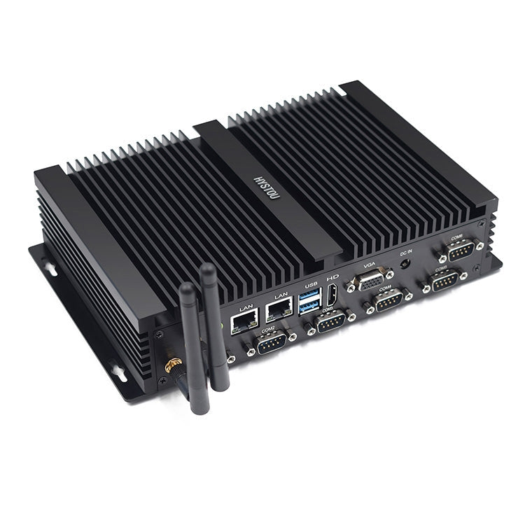 Mini ITX PC with Intel Core i5-4200U and Expandable Ports - Windows 10/Linux System (No RAM or SSD)
