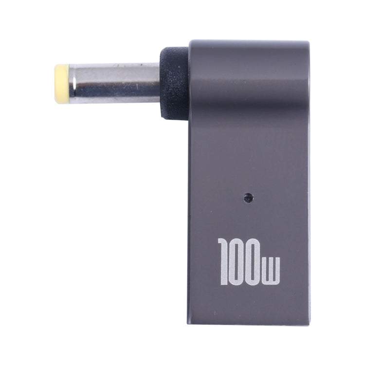 100W USB-C to DC 4.8x1.7mm Computer Charging Adapter for Female to Male Connection