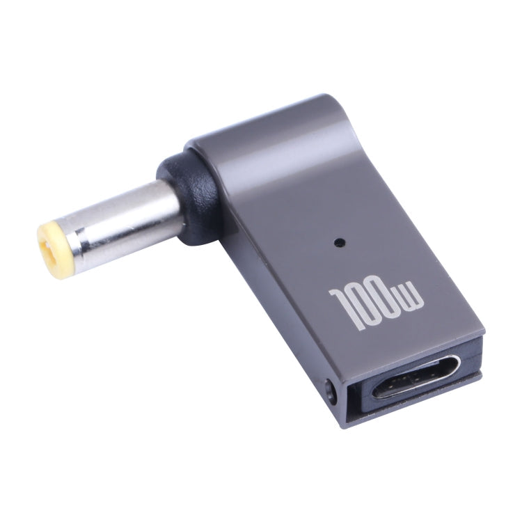 100W USB-C to DC 5.5 x 2.5mm Male Charging Adapter for Lenovo