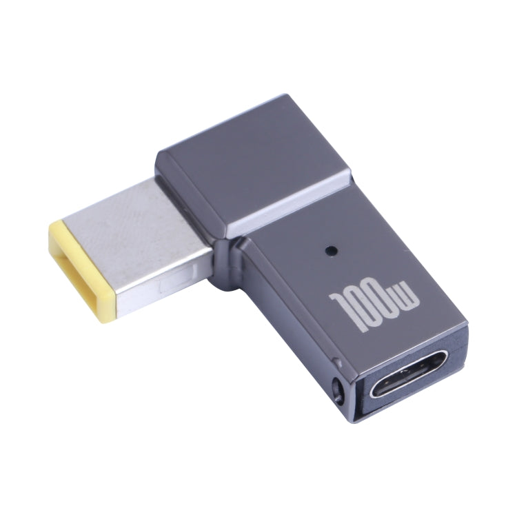 100W USB-C to Big Square Computer Charging Adapter for Lenovo