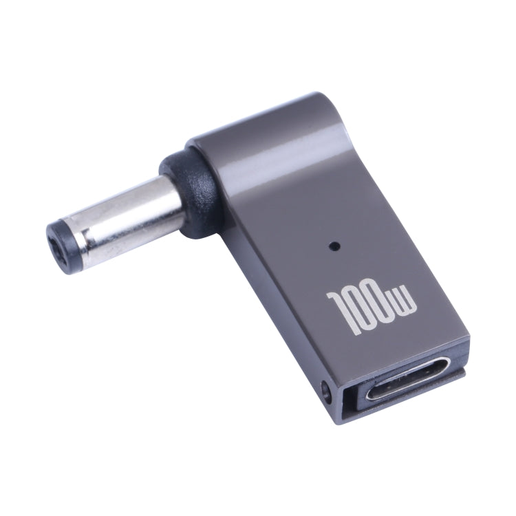 USB-C to DC 5.5 x 2.1mm Computer Charging Adapter (100W)