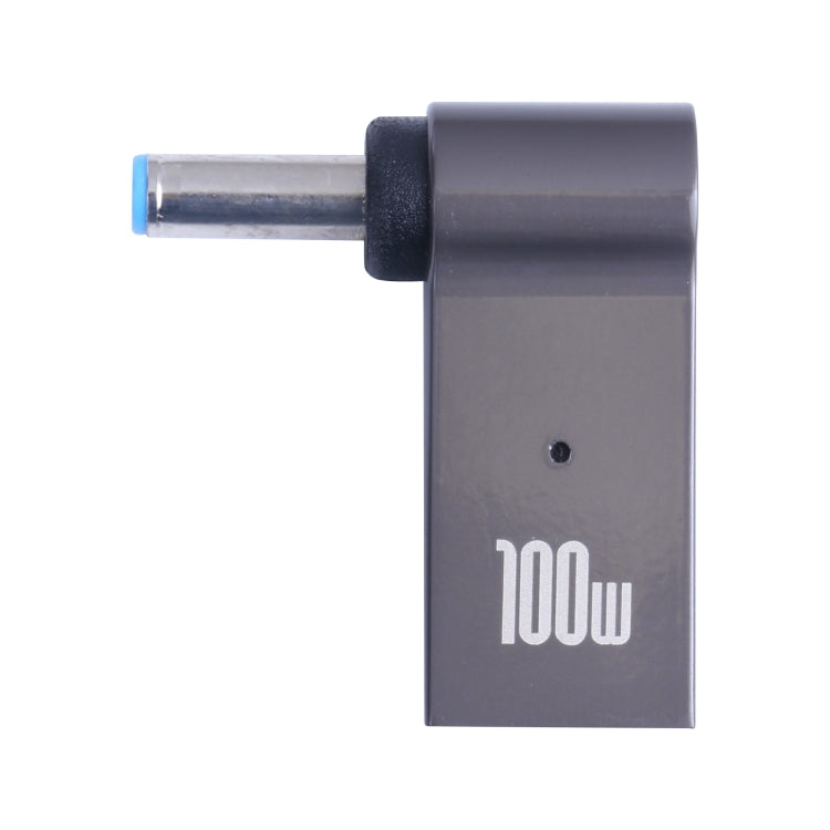 100W USB-C to DC 4.5x3.0mm Charging Adapter for HP Computers
