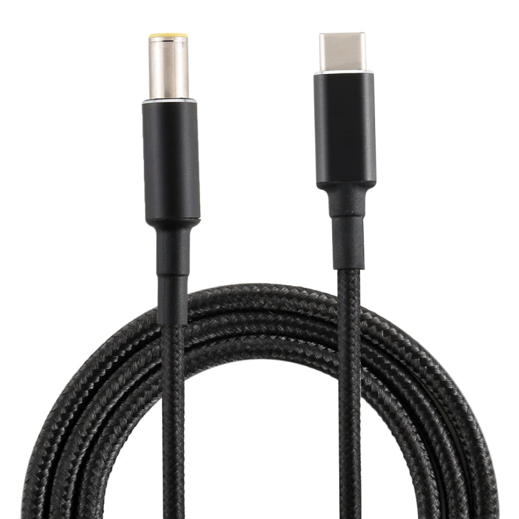 PD 100W Nylon Weave Power Charge Cable with USB-C Connector - 1.7m Length