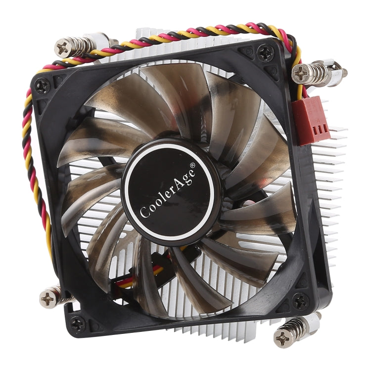 CoolerAge 1155-1U High-Performance CPU Cooling Fan