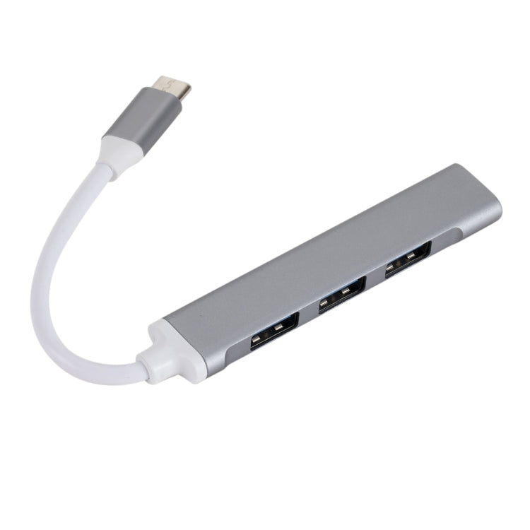 USB-C Multi-function Splitter HUB Adapter with 1 USB 3.0 and 3 USB 2.0 Ports