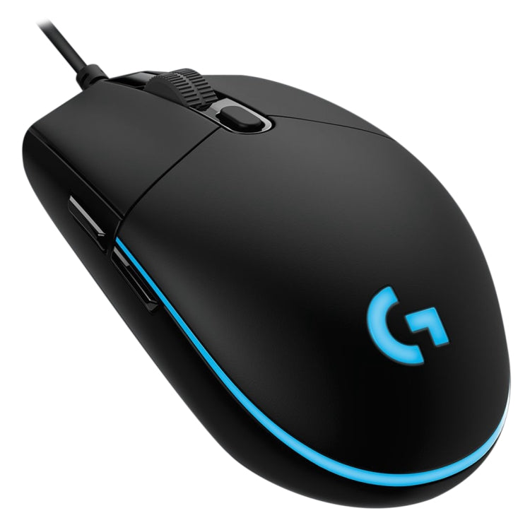 Logitech G Pro Wired Optical Gaming Mouse with 16000 DPI and RGB Illumination (Black, 1.8m)