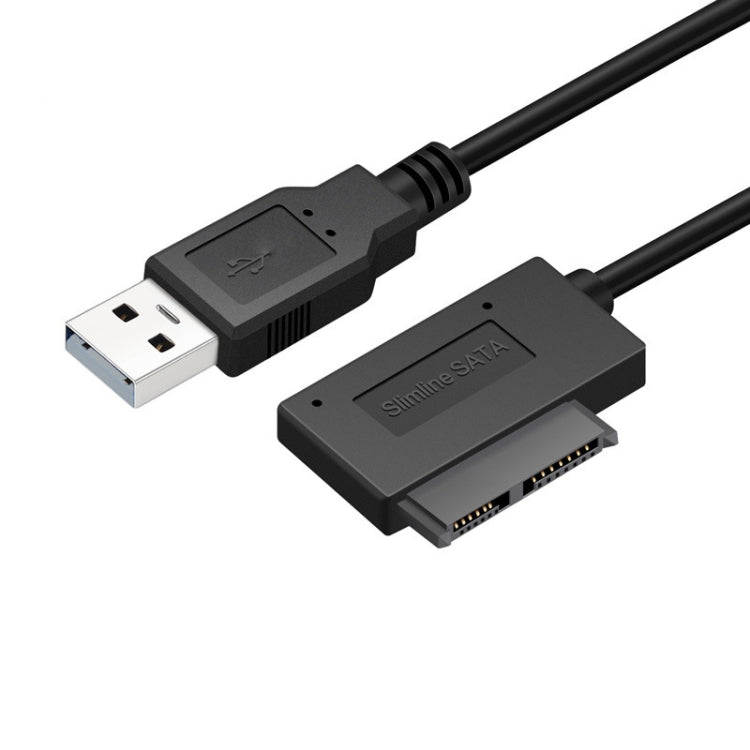 Slimline SATA to USB 2.0 Adapter with Indicator