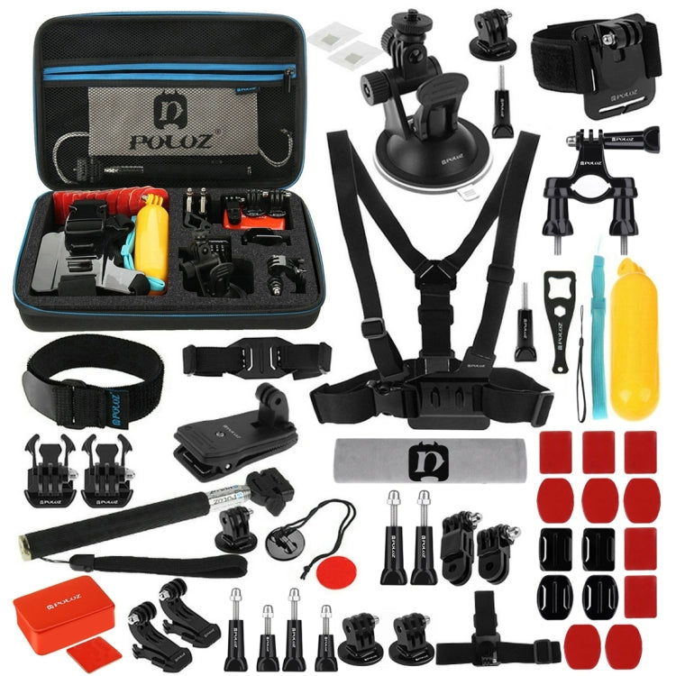 PULUZ 53 in 1 Ultimate Action Camera Accessories Kit with EVA Case