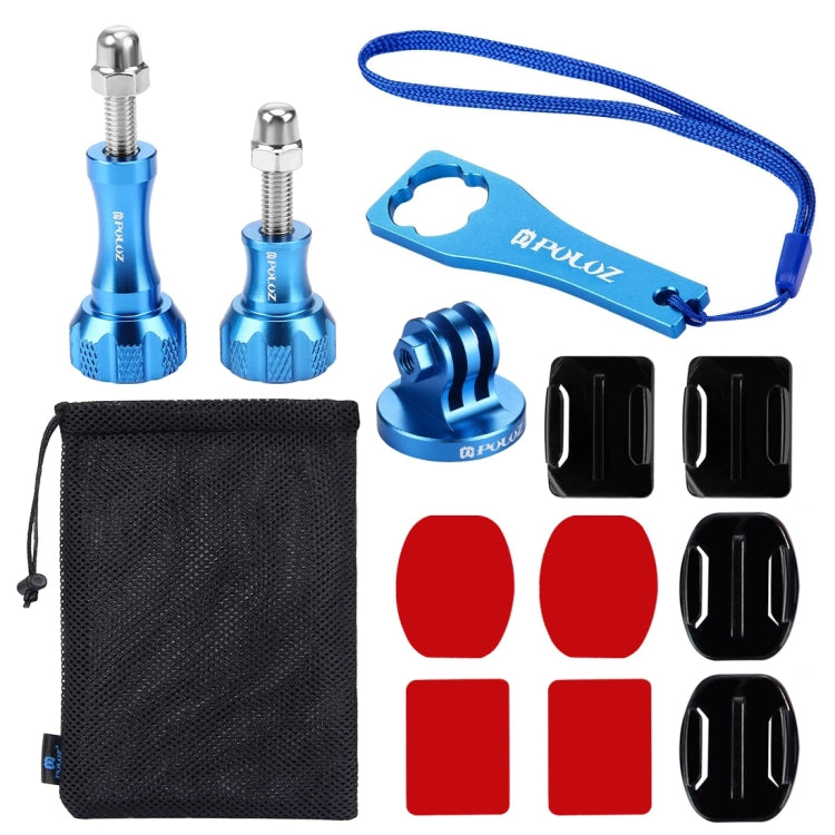 PULUZ 13 in 1 CNC Metal Accessories Combo Kits for Action Cameras