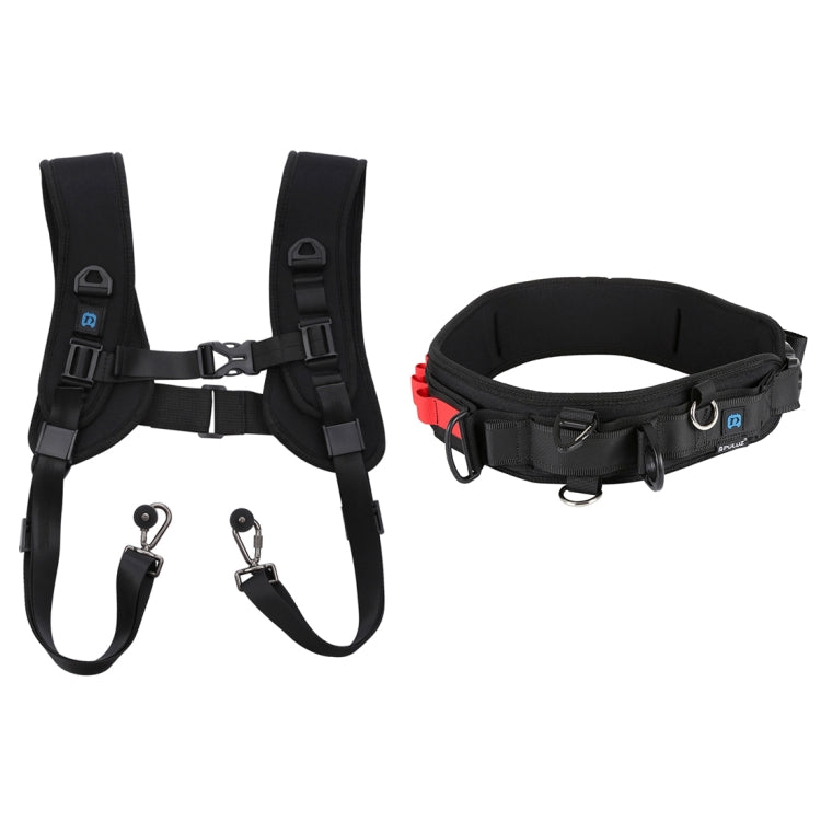 PULUZ 2 in 1 Multi-functional Camera Strap Kit for SLR / DSLR Cameras