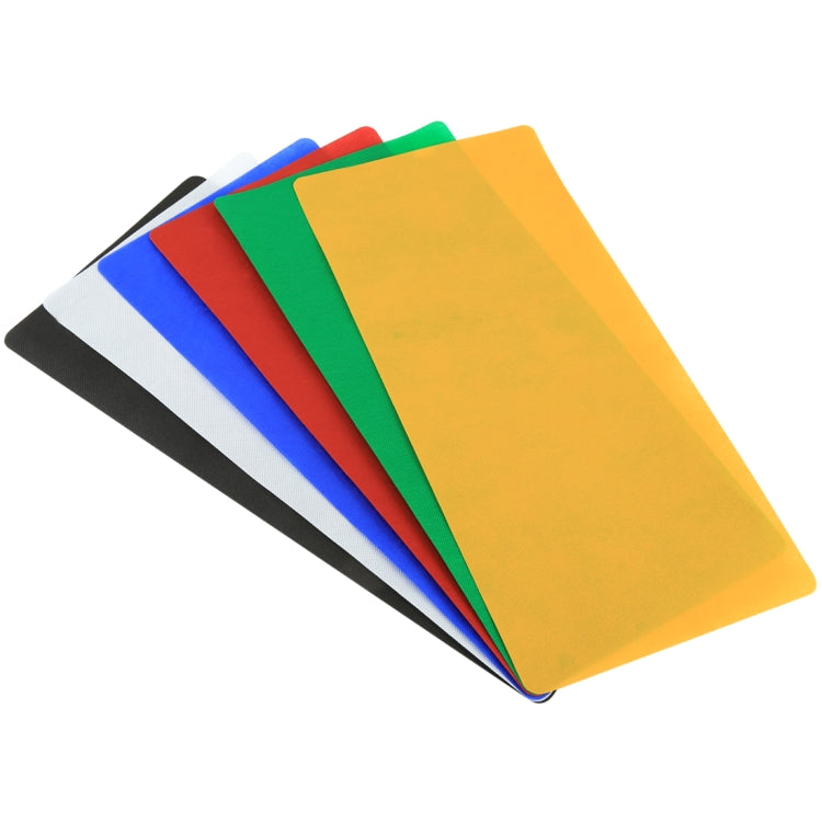 6 Piece PULUZ Collapsible Photography Studio Background Set - 6 Colors, 80cm x 40cm