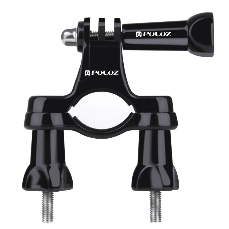 PULUZ Universal Bike Motorcycle Handlebar Mount for Action Cameras - Black