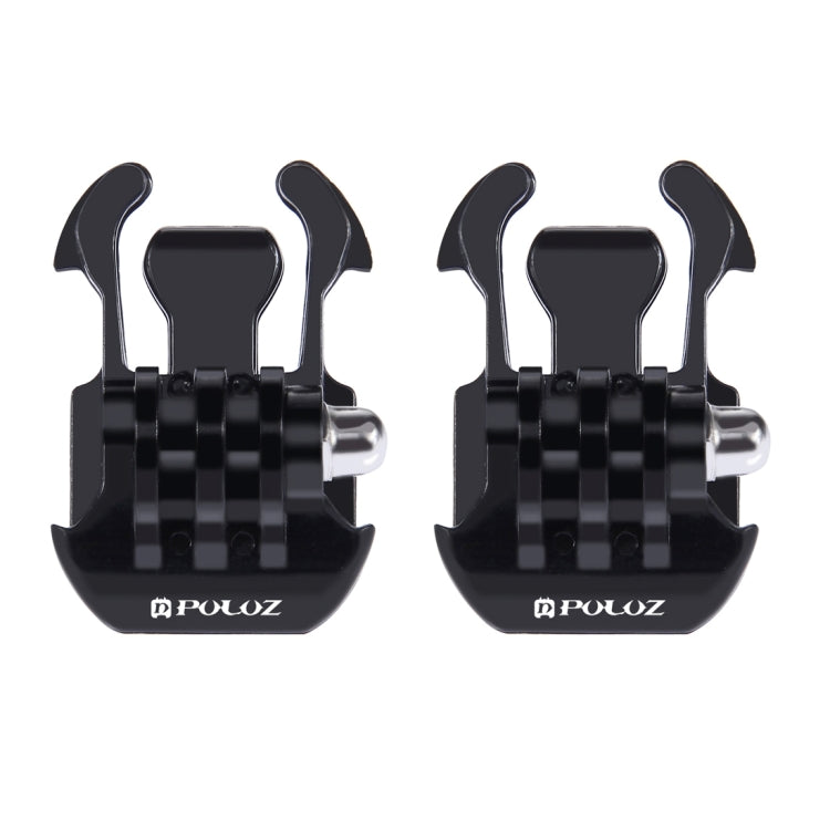 2-Pack PULUZ Horizontal Surface Quick Release Buckle for Action Cameras