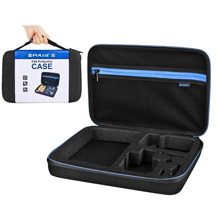 PULUZ Waterproof Carrying and Travel Case for GoPro and Other Action Cameras, Large Size: 32cm x 22cm x 7cm