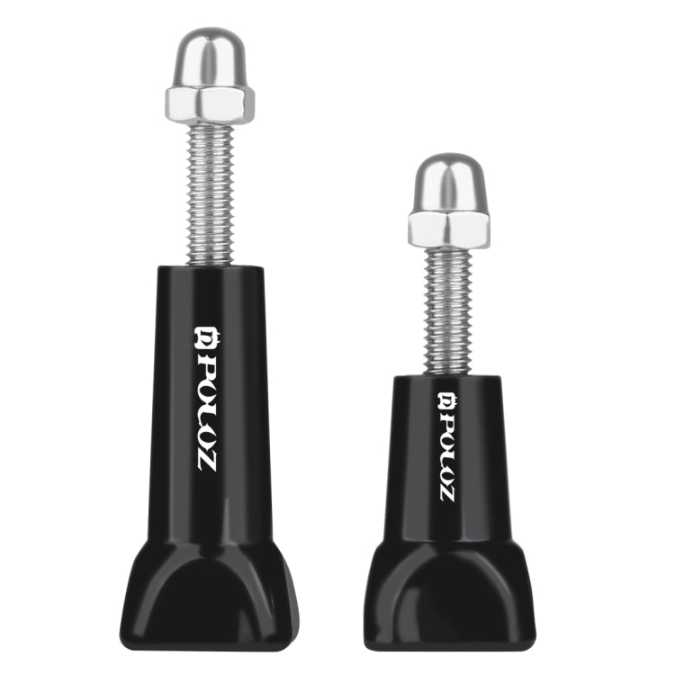 PULUZ Plastic Thumb Knob Standard Long Screw for GoPro and Other Action Cameras (Black)