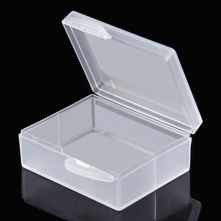 PULUZ Transparent Hard Plastic Battery Storage Box for GoPro HERO8 Black /7 /6 /5