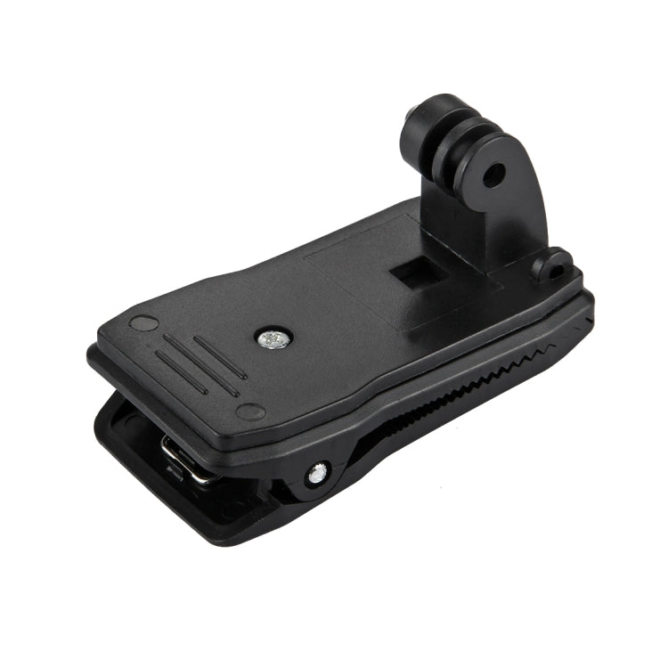 PULUZ 360 Degree Rotating Backpack Hat Rec-mounts for Action Cameras