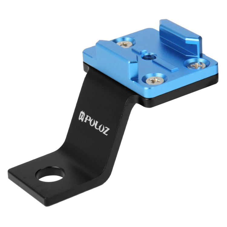 PULUZ Metal Motorcycle Mount for GoPro and Action Cameras (Blue)