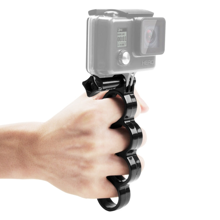 PULUZ Handheld Plastic Knuckles Fingers Grip Ring for GoPro and Action Cameras