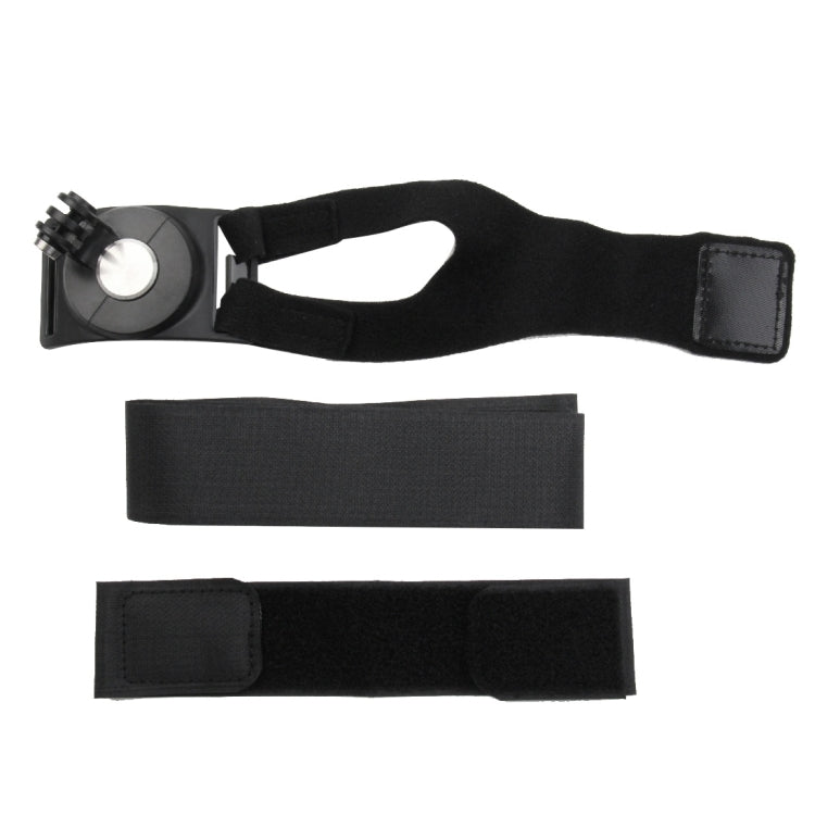 PULUZ 3 in 1 Hand Wrist Arm Leg Straps for Action Cameras (Black)
