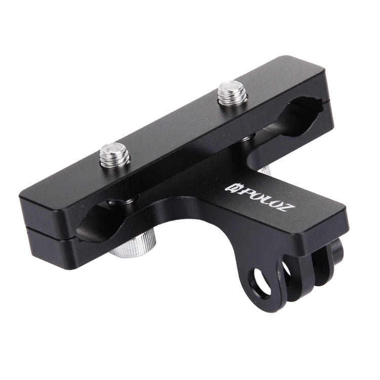Aluminum Alloy Bike Seat Cushion Mount for GoPro, DJI Osmo, and Other Action Cameras (Black)