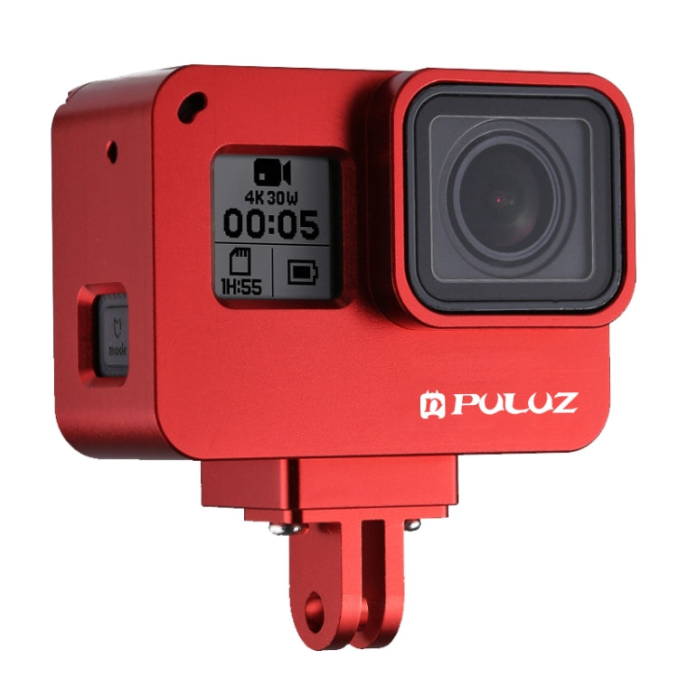PULUZ Aluminum Protective Cage for GoPro HERO(2018)/7/6/5 (Red)